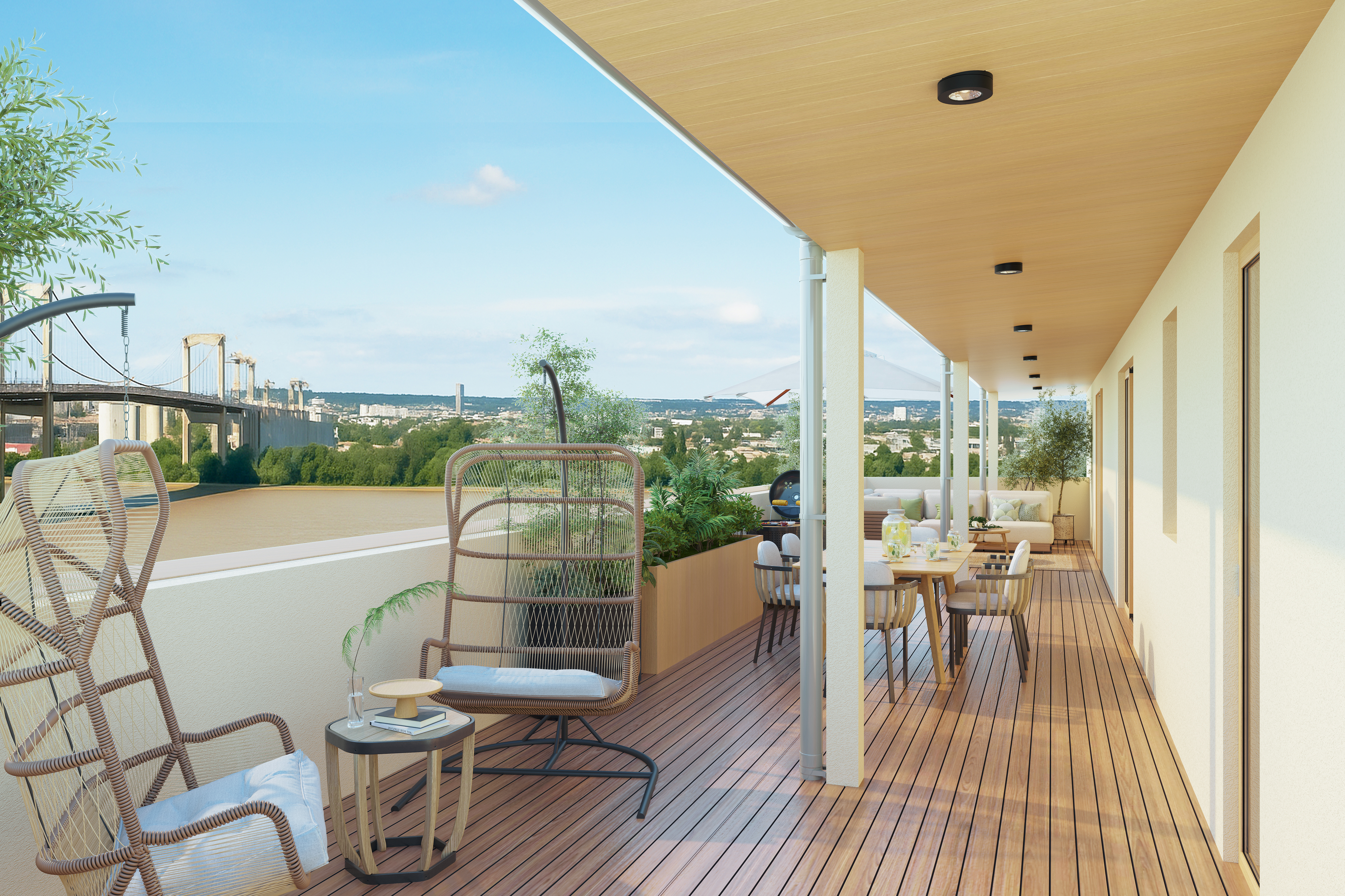 Les terrasses de Marquet