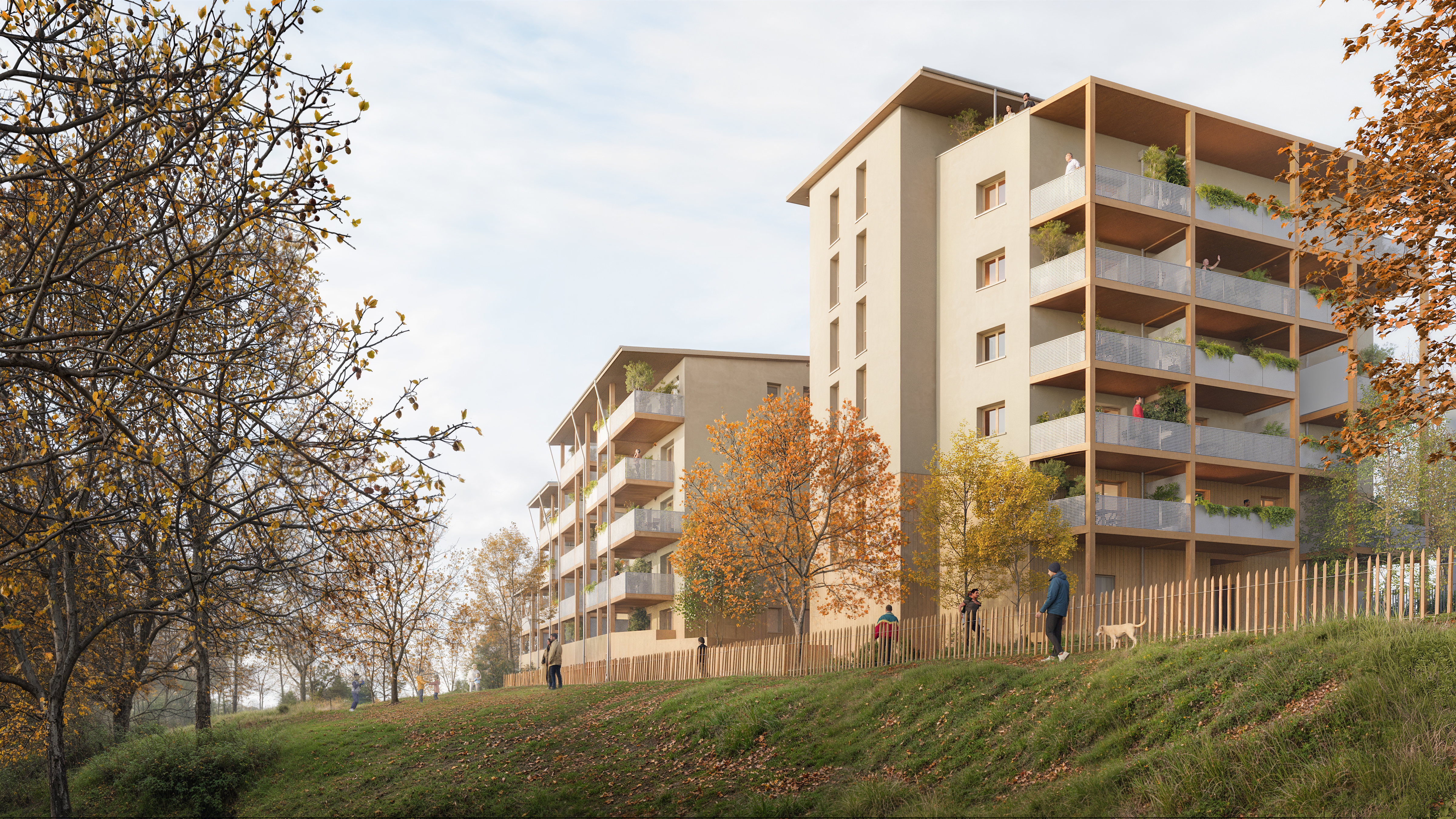 Les terrasses de Marquet