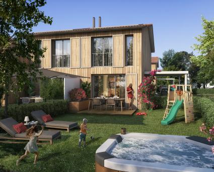 Vertumne Park vue jardin